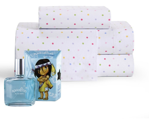 Juego De Sabana Cannon Kids 1 1/2 Pza 144hilos + Perfume