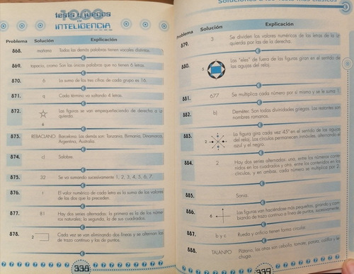 1000 Tests Y Juegos De Inteligencia (Usado)