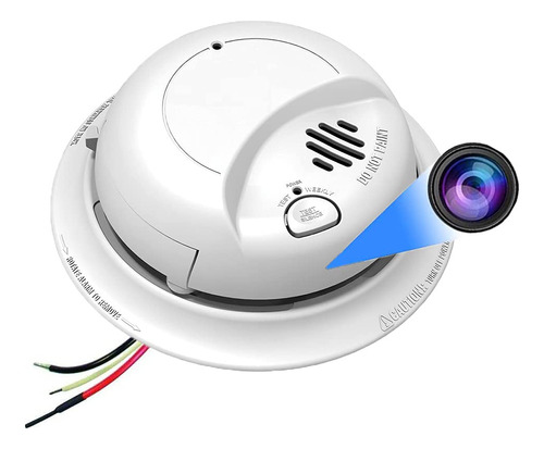 1080p Hd Detector Humo Wifi Camara Espia Inalambrica Ip