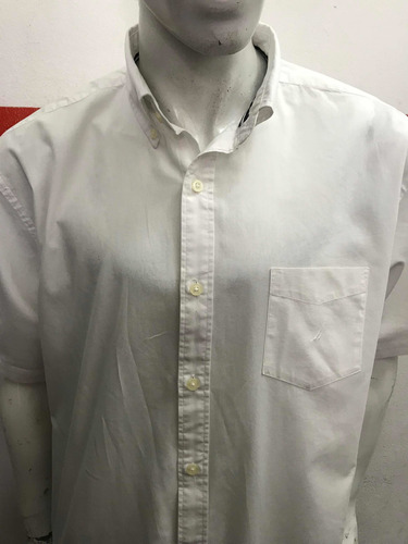 Camisa Nautica 100 % Cotton Made In Bangladesh