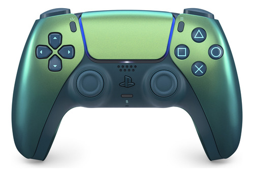 Controle sem fio DualSense Chroma Teal PS5 Sony CFI-ZCT1W cor verde