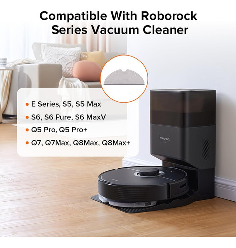 2 Paños Para Roborock S7 / S7+ / S7 Maxv / S8 / Q7 - Xiaomi