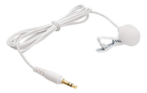 Lavalier Blanco De 3,5 Mm 4,1?? (1,25 M) Cable Sistem...