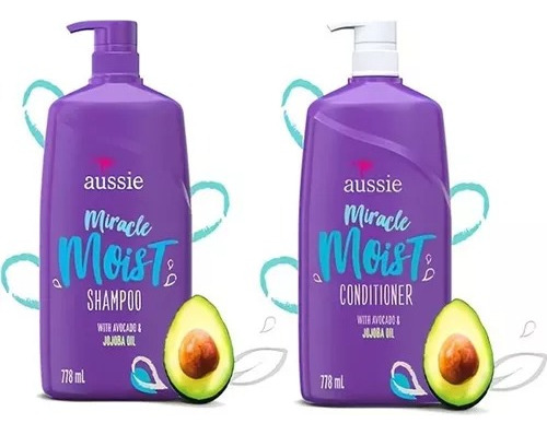 Shampoo Acondicion Aussie Moist - mL a $57