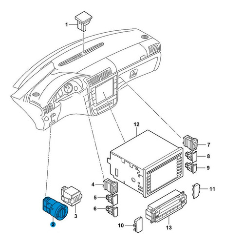 Interruptor Luz Antibiebla Faros Para Vw Lupo 2002 2003 2004