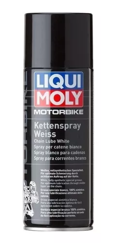 Spray Lubricante De Cadenas De Moto Color Blanco Liqui Moly 1591