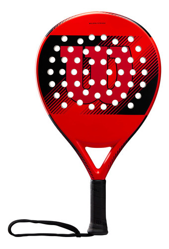 Paleta Raqueta De Padel Wilson Striker Red Color Rojo