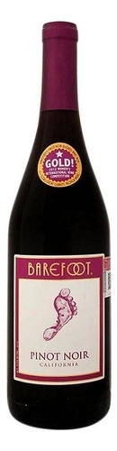 Caja De 12 Vino Tinto Barefoot Pinot Noir 750 Ml