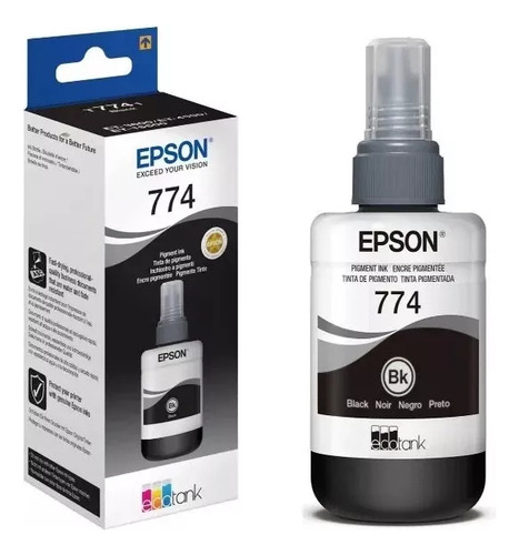 Tinta Epson 774 Negro M105 M205 T774120