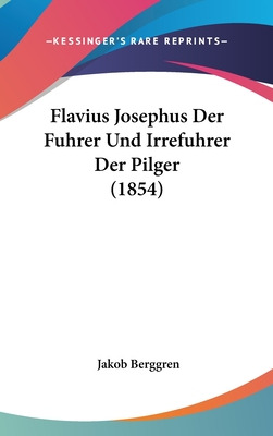 Libro Flavius Josephus Der Fuhrer Und Irrefuhrer Der PiLG...