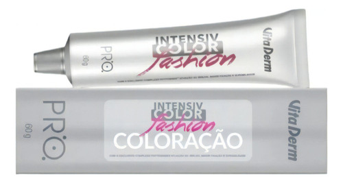 Tinta De Cabelo Cor 8.44 Louro Cobre Intenso - Vita Derm