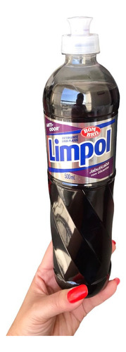 Kit 24 Detergente Limpol Glicerina Anti-odor 500ml Jabuticab