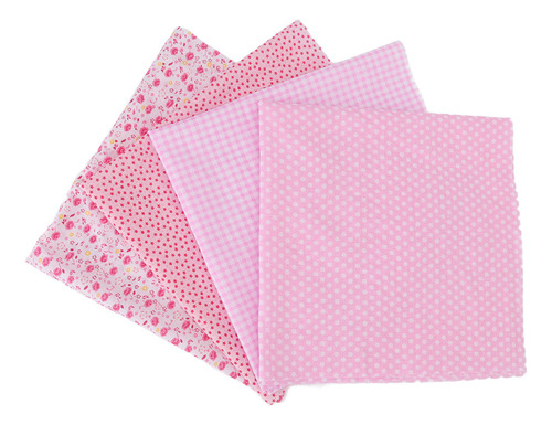 Tela De Algodón Suave Con Estampado Floral, 7 Piezas
