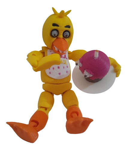 Figura De Ação Bonecos Freddy's Fnaf Articulado - Chica