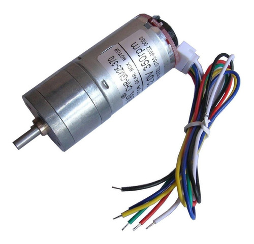 Chihai Motor Motorreductor Gm25-370 12v 1:34 350rpm Encoder