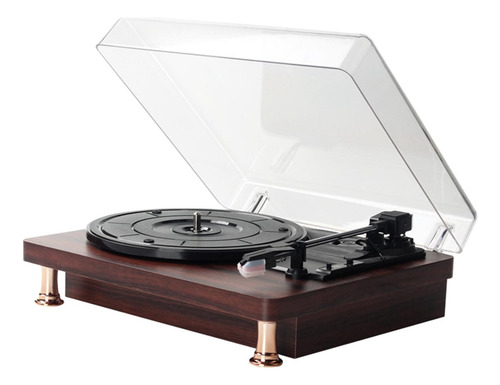 Tocadiscos De Vinilo De Estilo Vintage, Altavoz Estéreo