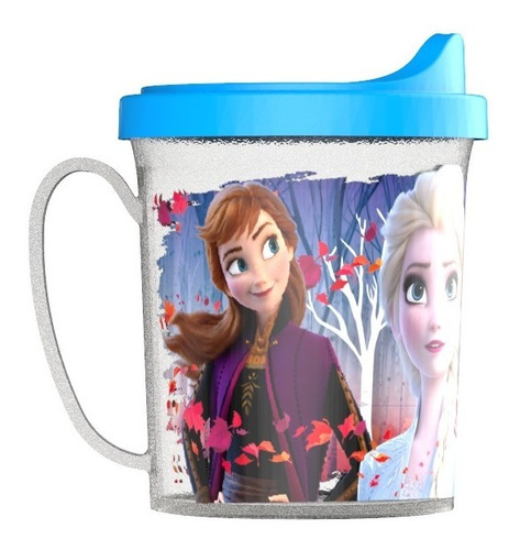 Jarro Con Tapa Tomadora Disney Frozen Plastica Original