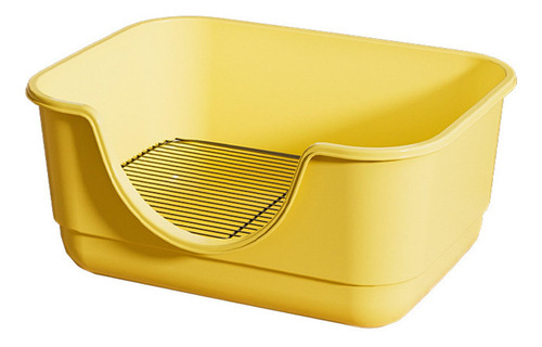 Inodoro Para Perros Con Pala, Bandeja De Arena Amarillo