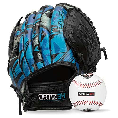 Ortiz34 9  Graffiti T-ball Glove- David Ortiz Graffiti Youth