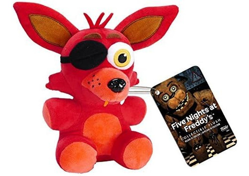 Funko Five Nights At Freddy's Foxy Plush, 6 Pulgadas