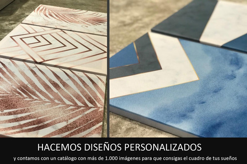 Set Cuadros Nórdicos 100x50 Tela Canvas Personalizados
