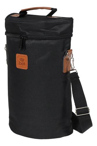 Bolsa Termica Para Vinho 2 Garrafas - Cor Preta - Bel