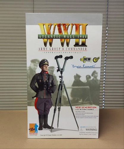 Dragon 1/6 Figura Erwin Rommel