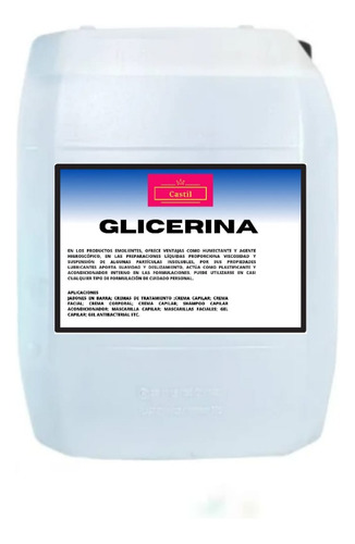 Glicerina Liquida 4 Litros