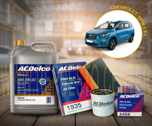 Kit Cambio De Aceite Chevrolet Spin 1.8 L - Original