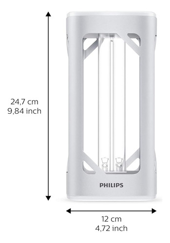 Philips Uv-c Lampara Desinfectante Ultravioleta