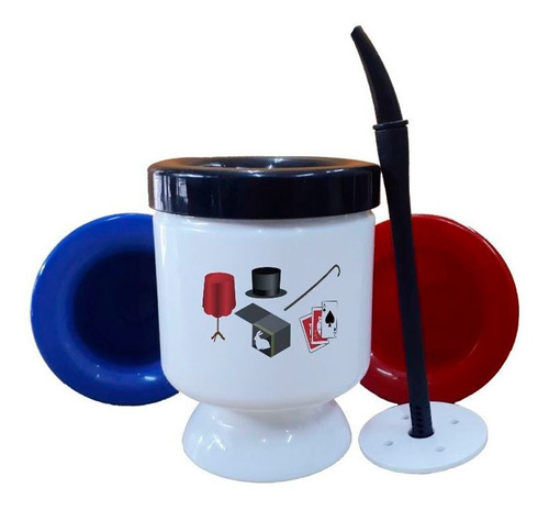 Mate Plastico Clip Art Magic Sombrero Baston Cartas