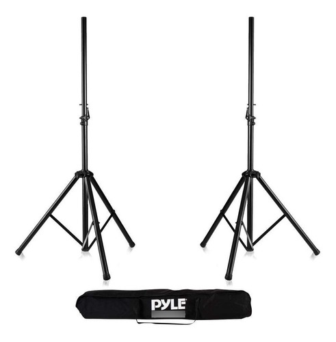 Pyle Universal Dual Pa Dj Del Trípode 2 Speaker Stand Kit