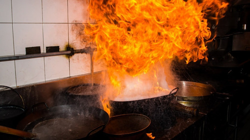 Imagen 4 de 4 de Extintor Tipo K Cocinas Class K Inoxidable 180usd