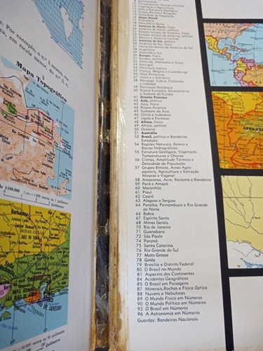 Atlas Geografico Melhoramentos Por Geraldo Jose Pauwels (Usado)