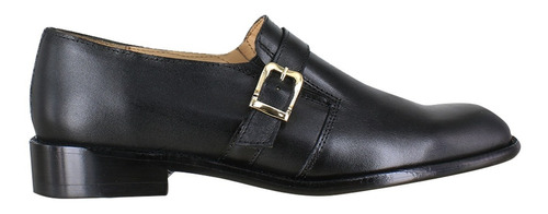 Zapato Dama Carlo Ronaldi 1003 Becerro Negro Cuero Casual