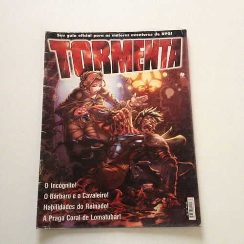 Revista Rpg Tormenta O Bárbaro  E O Cavaleiro  C217