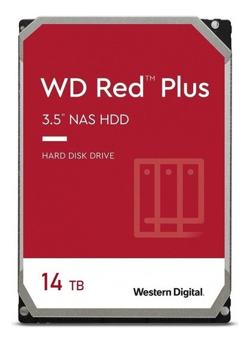 Disco duro interno Western Digital WD Red Plus WD140EFGX 14TB
