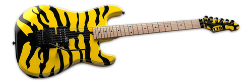Guitarra Esp Ltd George Lynch-200 M1 Tiger Lgl200mt - Yellow Orientação Da Mão Destro