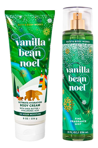Vanilla Bean Noel Fragancia Y Crema Corporal Bath&bodyworks
