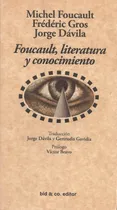 Comprar Foucault, Literatura Y Conocimiento (nuevo) Foucault Y Otros