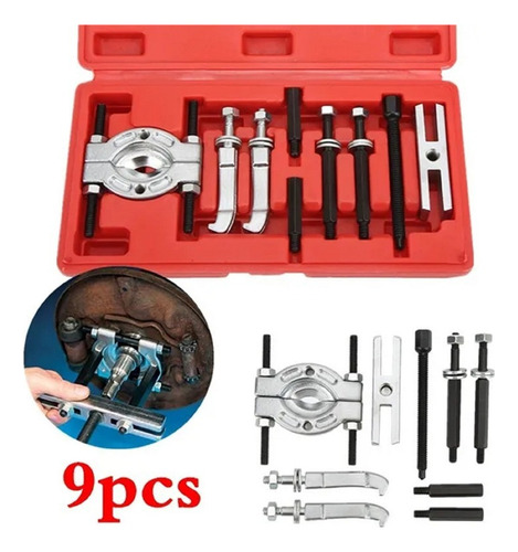Kit Extractor De Rodamientos De 9 Piezas