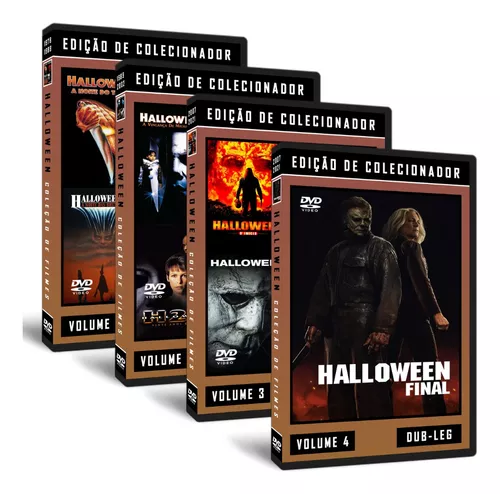 DVD Coleção Halloween (8 Filmes) - Original