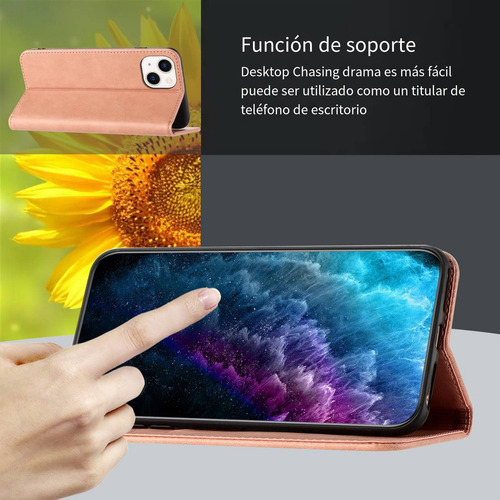 Funda Tipo Cartera Magnética Para Samsung Galaxy A11 Eu/m01s/a10s Con Bloqueo Rfid