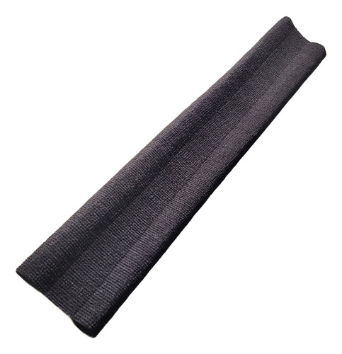 Zócalo Puerta Doble Rollo Alfombra 80cm Danforth Negro Negro