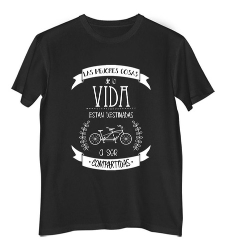 Remera Niño Color Frase Las Mejores Cosas De La Vida