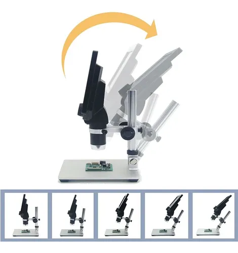 Microscopio Digital 1080p Full Hd Usb Pantalla Lcd 7 + Luz