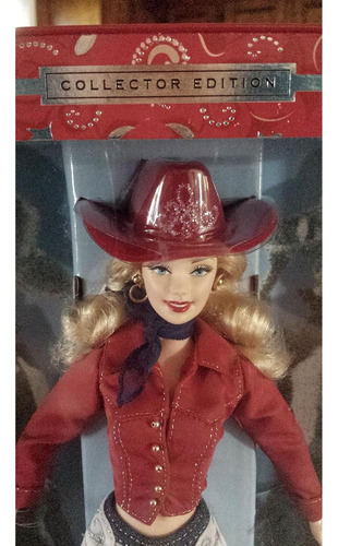 Muñeca Barbie Edición Coleccionista 30cm Estilo Occidental