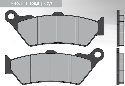 Pastilla Freno Fa209 Brenta Ft 4090 Bmw 650/800 Gs Delantera