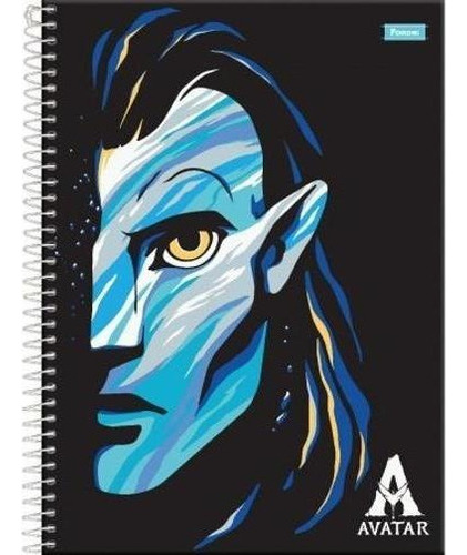 Caderno C/d 10 Materias Avatar 160 Folhas Foroni
