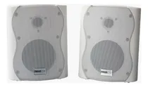 Comprar Par De Bafles Musica Funcional 6 Pulgadas Moon Torch6w-t Color Blanco